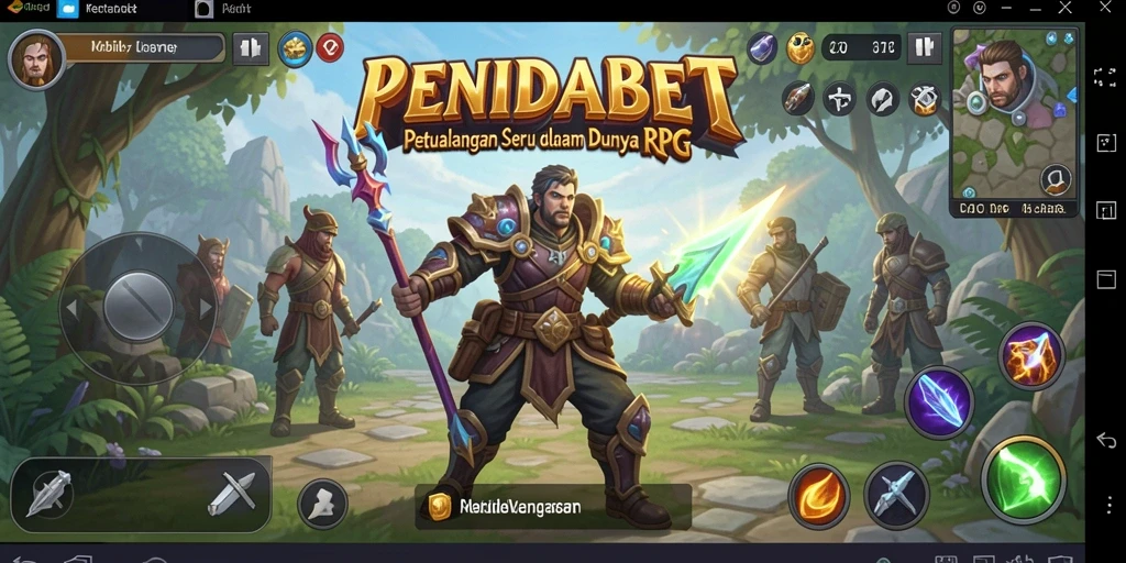 Gameplay epik PENIDABET dengan grafis memukau dan karakter unik.