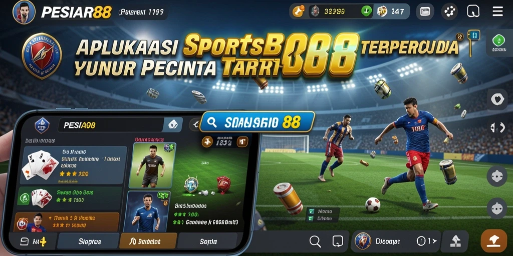 Tampilan antarmuka aplikasi PESIAR88 saat melakukan taruhan.