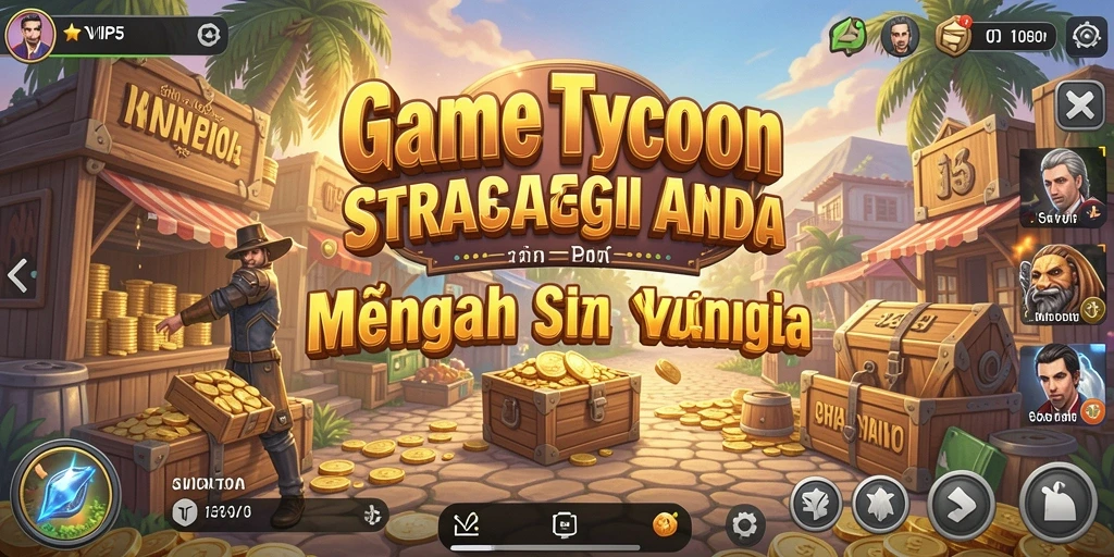 Tangkapan layar SVIP5 menampilkan gameplay Tycoon yang menarik.