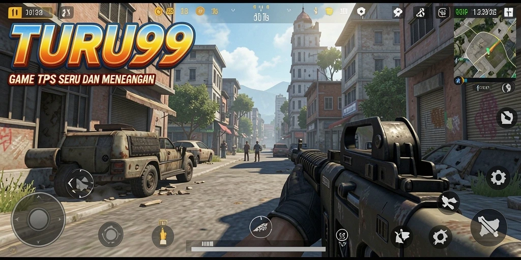 Tampilan gameplay seru dan menegangkan di TURU99.